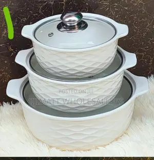 Quality 3pcs Ceramic Pots Available
