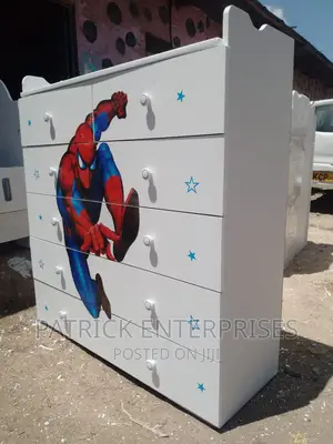 Spiderman Chest of Drawers 4 by 4 Fitts