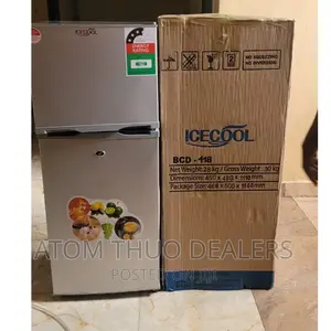 Icecool 118 Litres Double Door Fridge