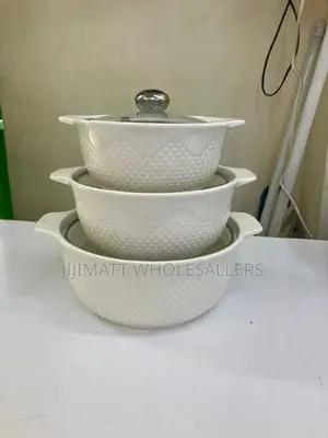 High Quality 3in1 Ceramic Soup Pots