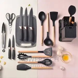 Silicon Spoon 19 Pieces