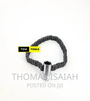 Flexible Pivoting Head Oil Filter Chain Wrench