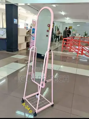 Movable Dressing Mirror With Wheels