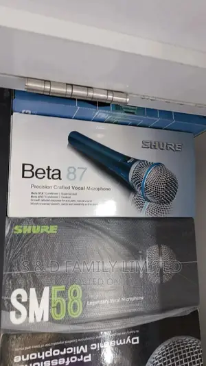 Beta 87 Shure Corded Microphone
