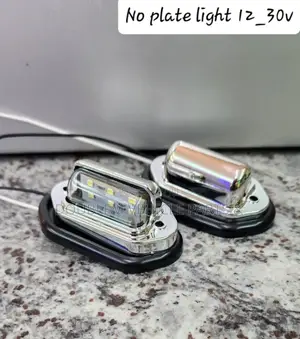 Number Plate Light 12V LED Universal Assorted Clvehickes