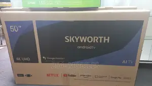 Skyworth 50 Inch 50g3a Uhd Android 10 Smart Tv -Playstore