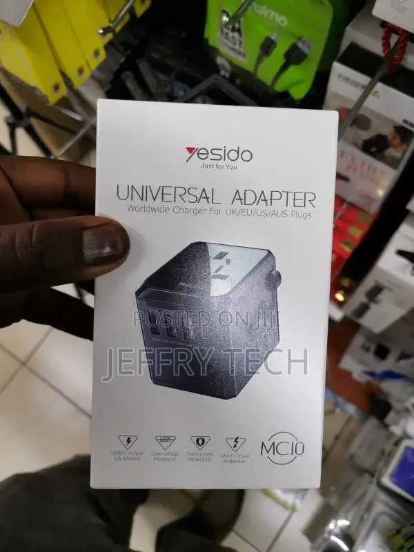 Yesido MC-10 3 USB + Type-C Ports Multi-Function Universal T