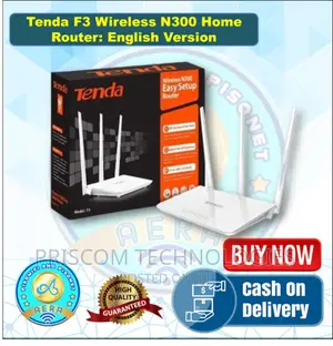 Tenda F3 N300 300mbps Wireless Router, Tenda F3 N300