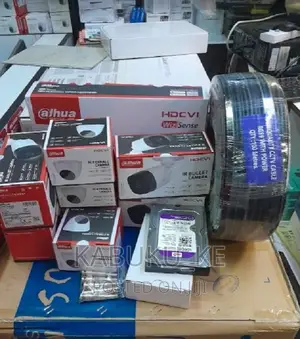 Dahua CCTV 4 Camera Set Full Package Kit With DVR 4 Channel