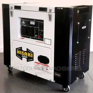 HK7000SNA Hisaki Japan Diesel Generator 8.75kva With ATS