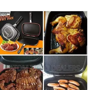 Dessini 36 Cm Double Grill Pan Black