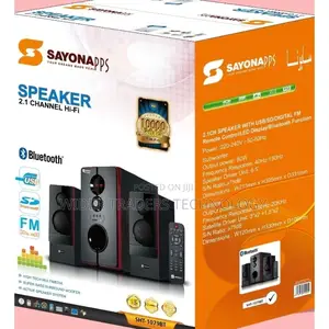 Sayona SHT-1079 BT Sub Woofer,10000W PMPO Bluetooth
