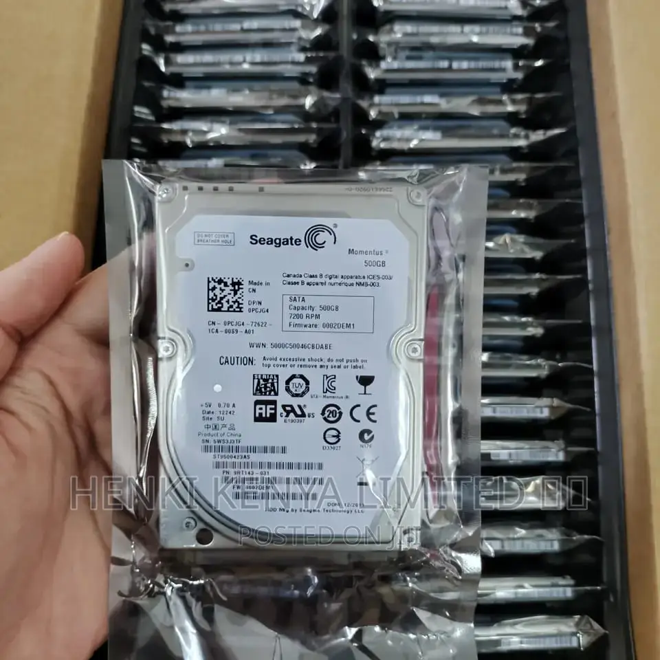 Quality 500gb Sealed Seagate Hard Drives on Offer