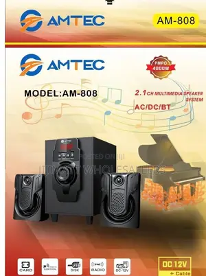 Amtec 808 Subwoofer With 4000watts