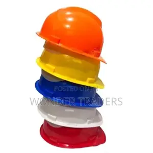 Yellows/Red/Blue/White Construction Helmet