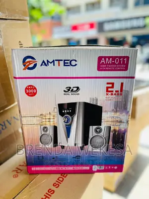 Amtec AM-011 2.1ch Subwoofer USB/FM 3000W