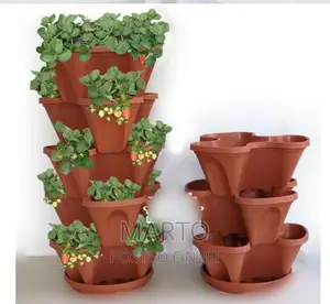 Vertical Stackable Planter Pots