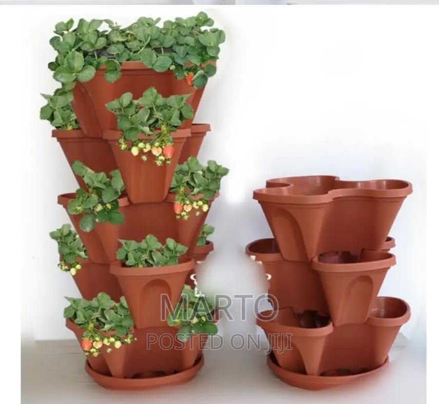 Vertical Stackable Planter Pots