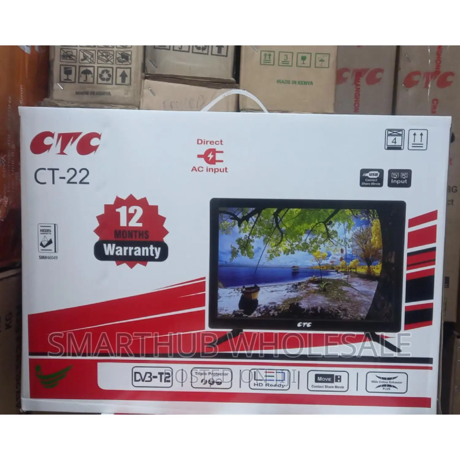 *Ctc 22" Tv CTC Digital Tv