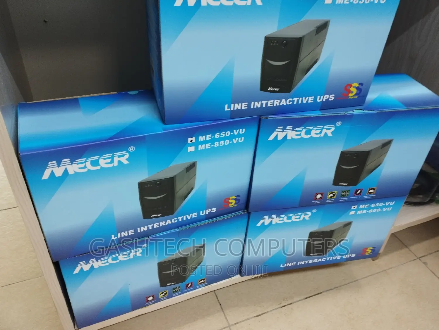 MECER Back-Ups 650VA, Line Interactive UPS