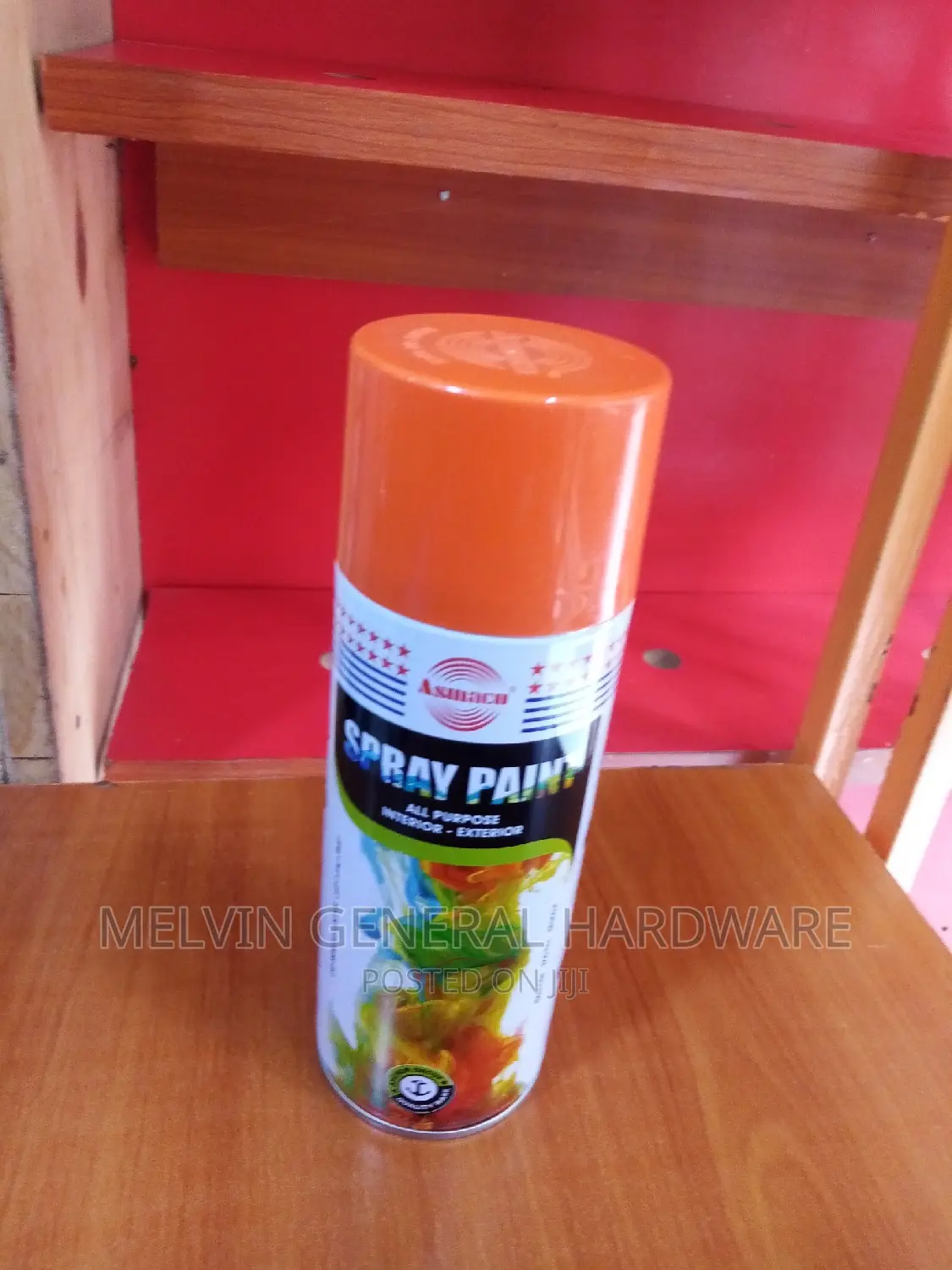 Orange Spraypaint