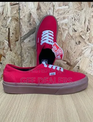 Vans Rubber Shoes,Maroon