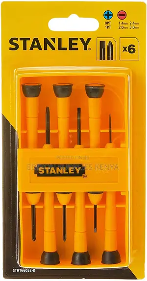 Stanley Precision Screwdrivers Set 6pcs Screwdriver Premium Durable