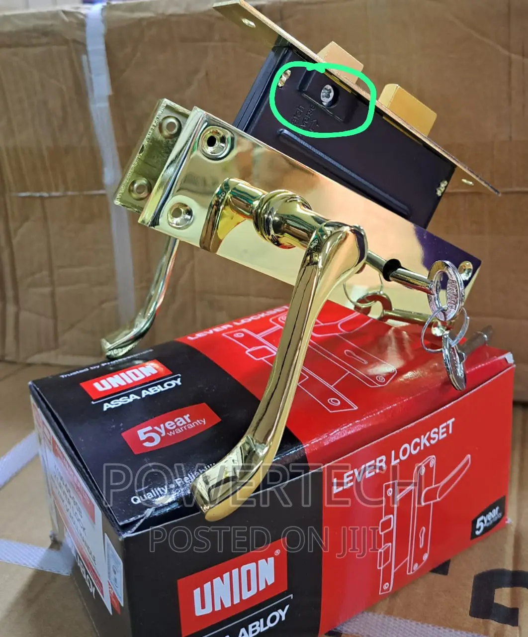 Union Door Lock Set
- Original