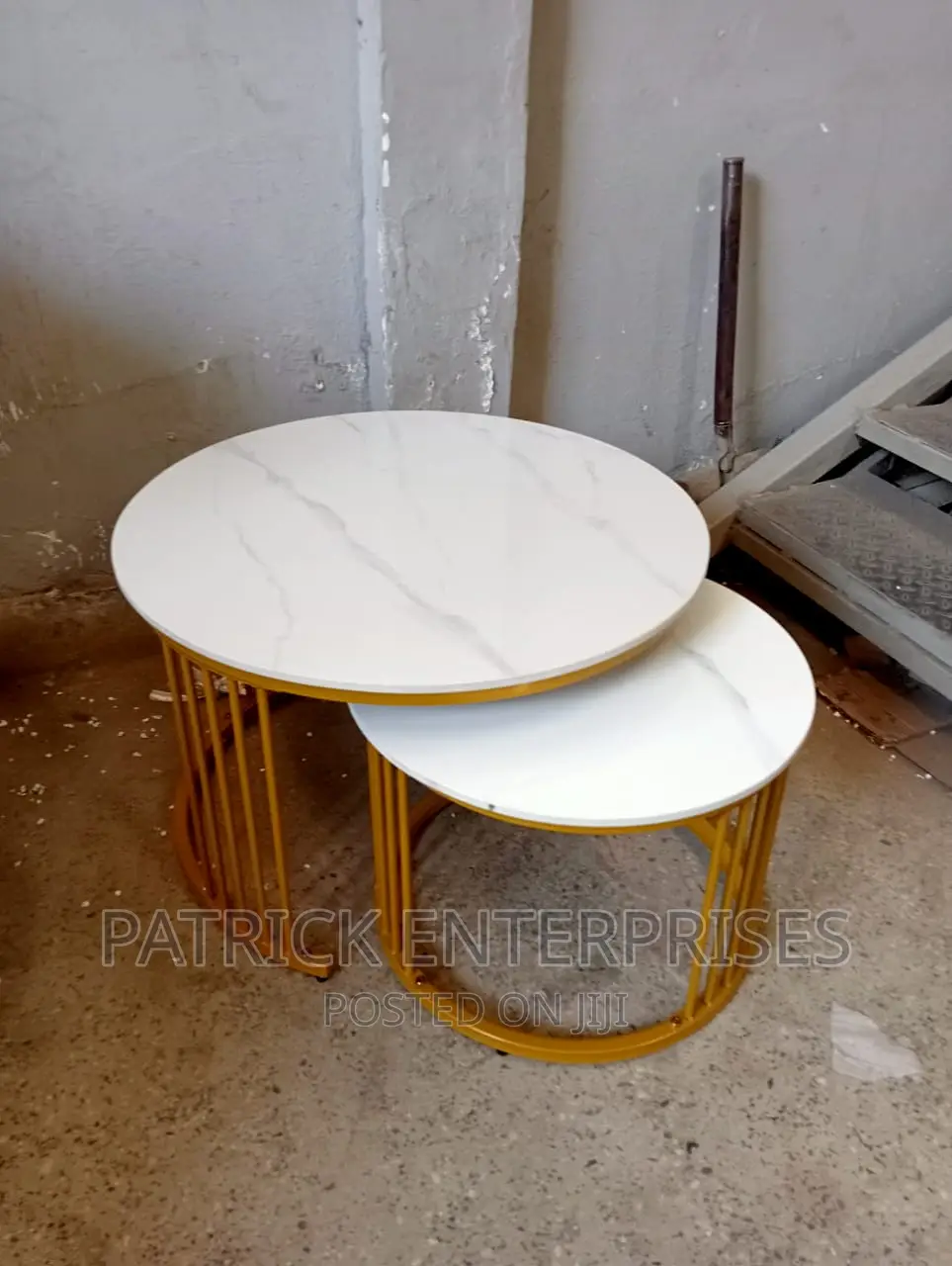 Imported Morden Marble Nesting Coffee Table