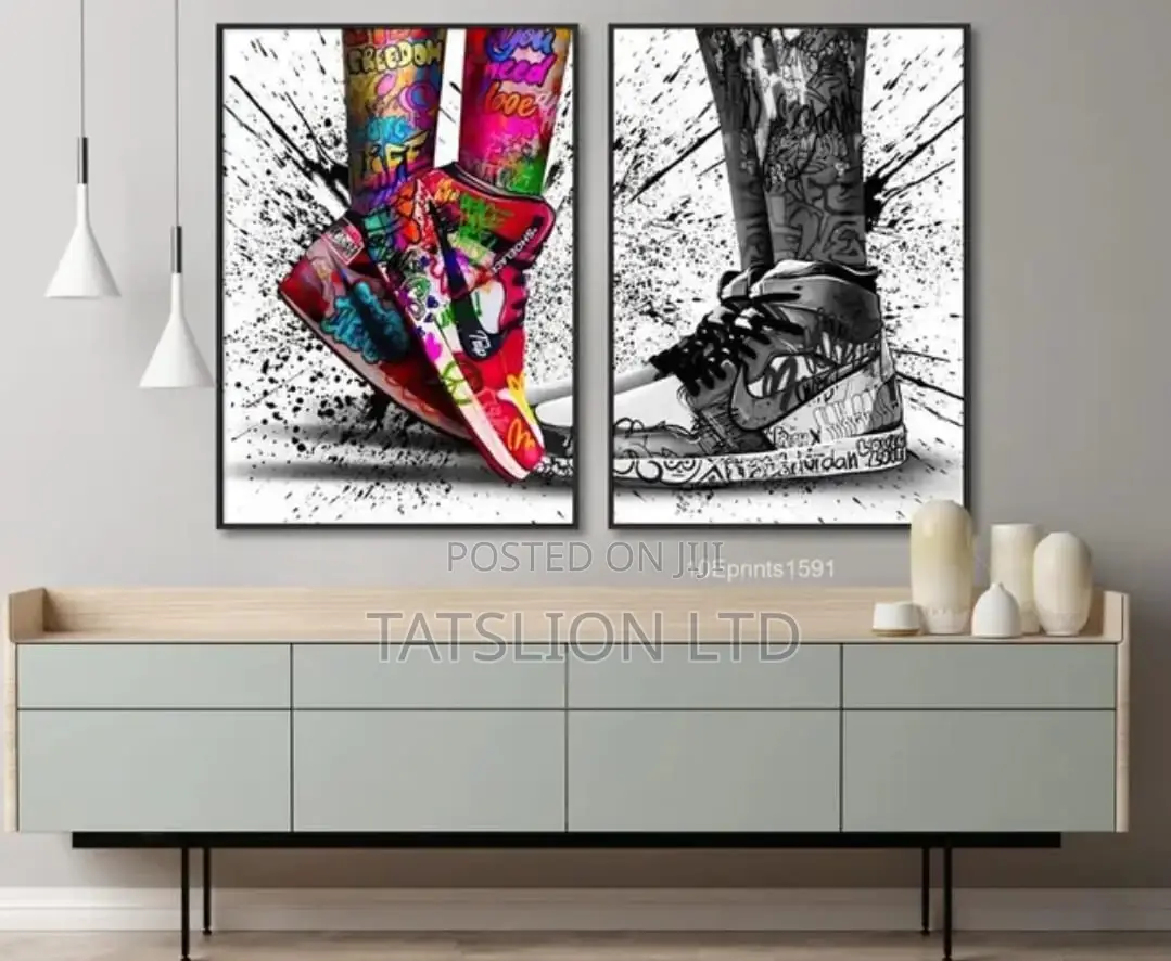 Wall Art Shoes
