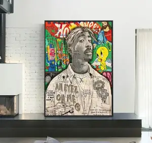 Tupac Canvas Wall Art A1