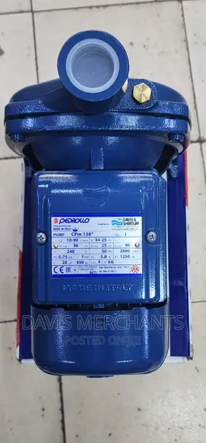 Original 1hp Pedrollo Booster Pump With 36M Head