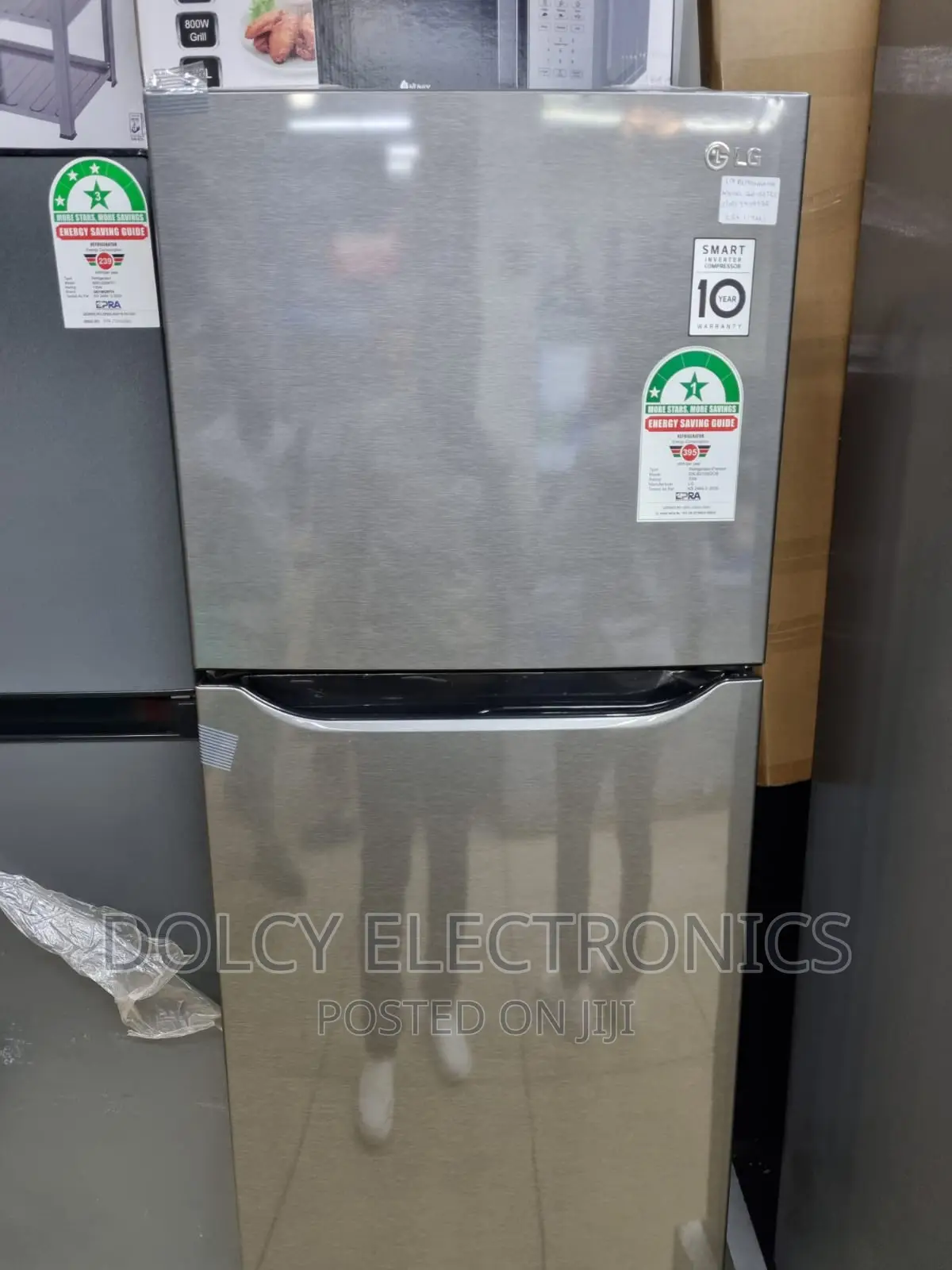 LG 254L Linear Inverter Double Door Refrigerator