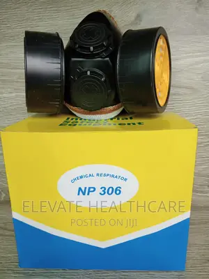 Chemical Respirator Np 306/Gas Mask Double Catridge