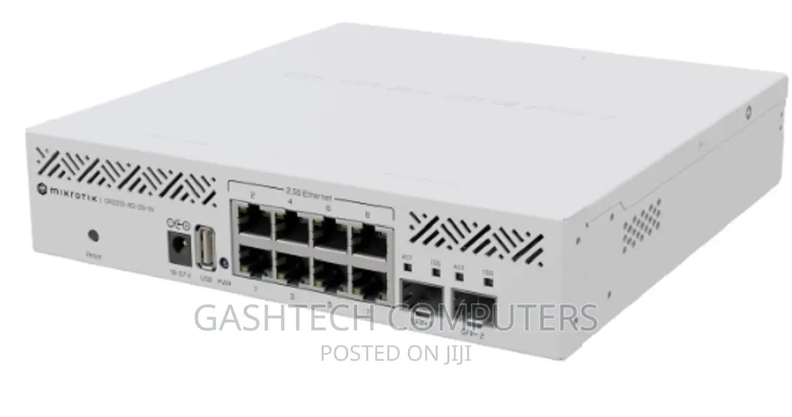 Mikrotik CRS310 2.5/10 Gigabit Combo Cloud Router Switch