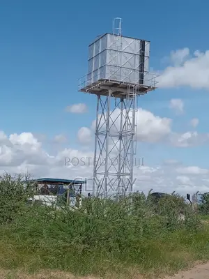 Erect Assemble Steel Water Tank Steel Tower