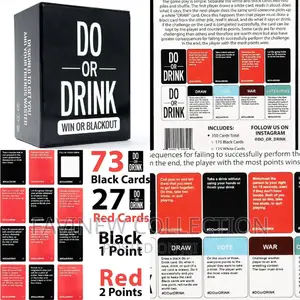 Do or Drink, Win or Blackout