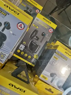 Awei T28 Wireless Bluetooth Earphones With Charging Case - B