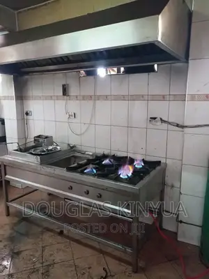 Commercial Combined Cooker, 4burners.