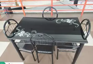 Dinning Table//Dinning Set , Black Dinning Set Available