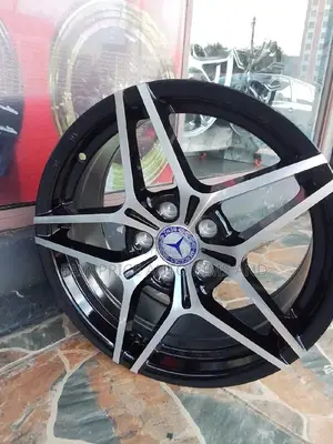 Rims Size 17/5/112 Normal Black Sivlery