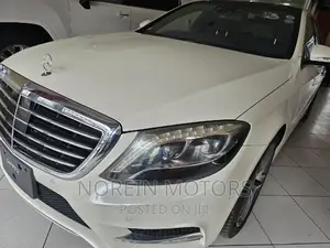Mercedes-Benz S-Class 2017 Off white
