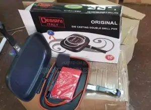 *Dessini Double Grill Pan Black* *40 CM Available