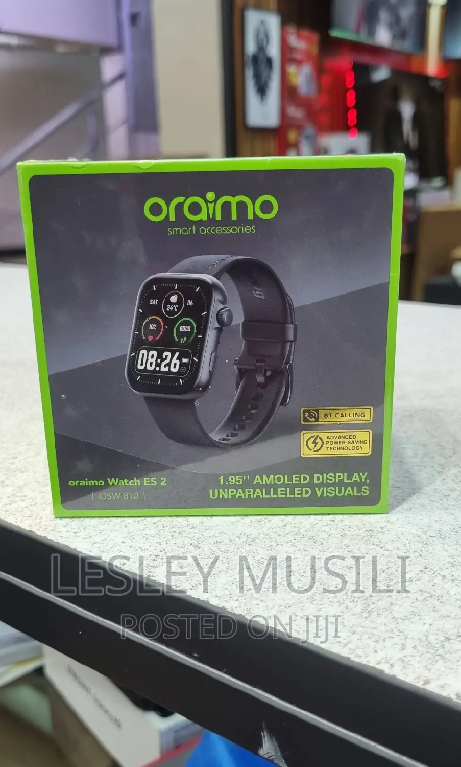Oraimo Watch ES 2 Bluetooth Call IP68 Waterproof