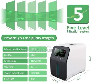 Lightweight 7l Oxygen Concentrator