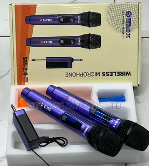 New Max Sm 2.0 Dual Pa Wireless Microphone System