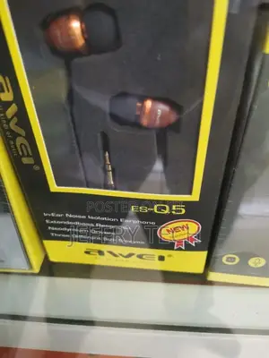 Awei ES-Q5 3.5mm Wooden In-ear Wired Earphone Without Mic