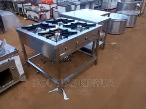 Gas Cooker 4burners( St Commercial Cooker).