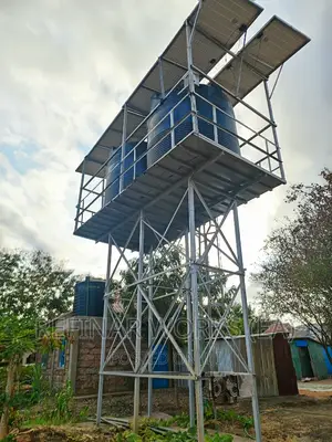 Galvanized Water Towers and Tanks Construction Assembling