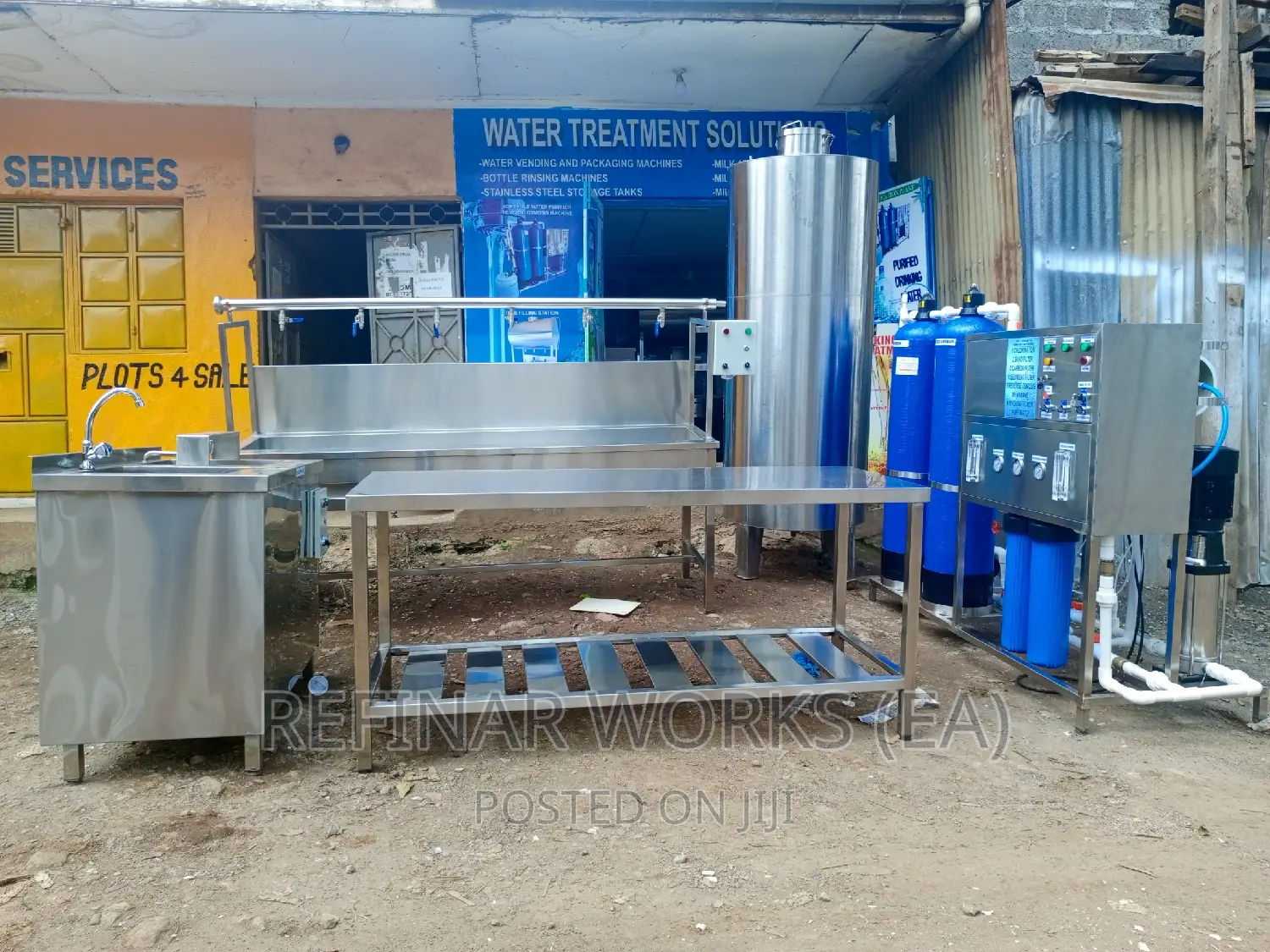 Borehole Water Purifier - Reverse Osmosis Complete Setup